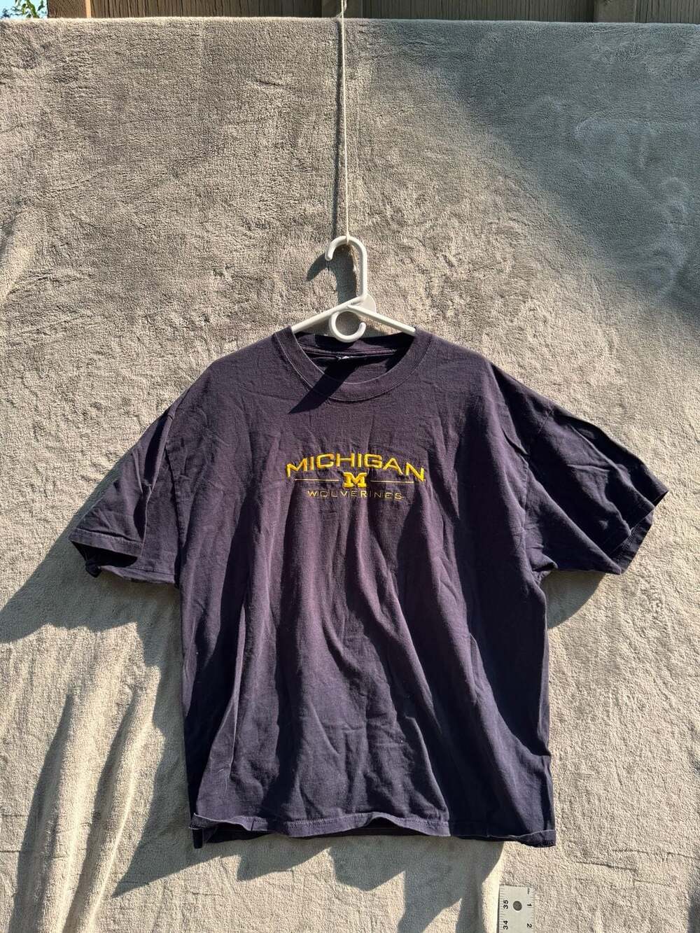 AS Sports University of Michigan Wolverines Embroidered Graphic T-Shirt